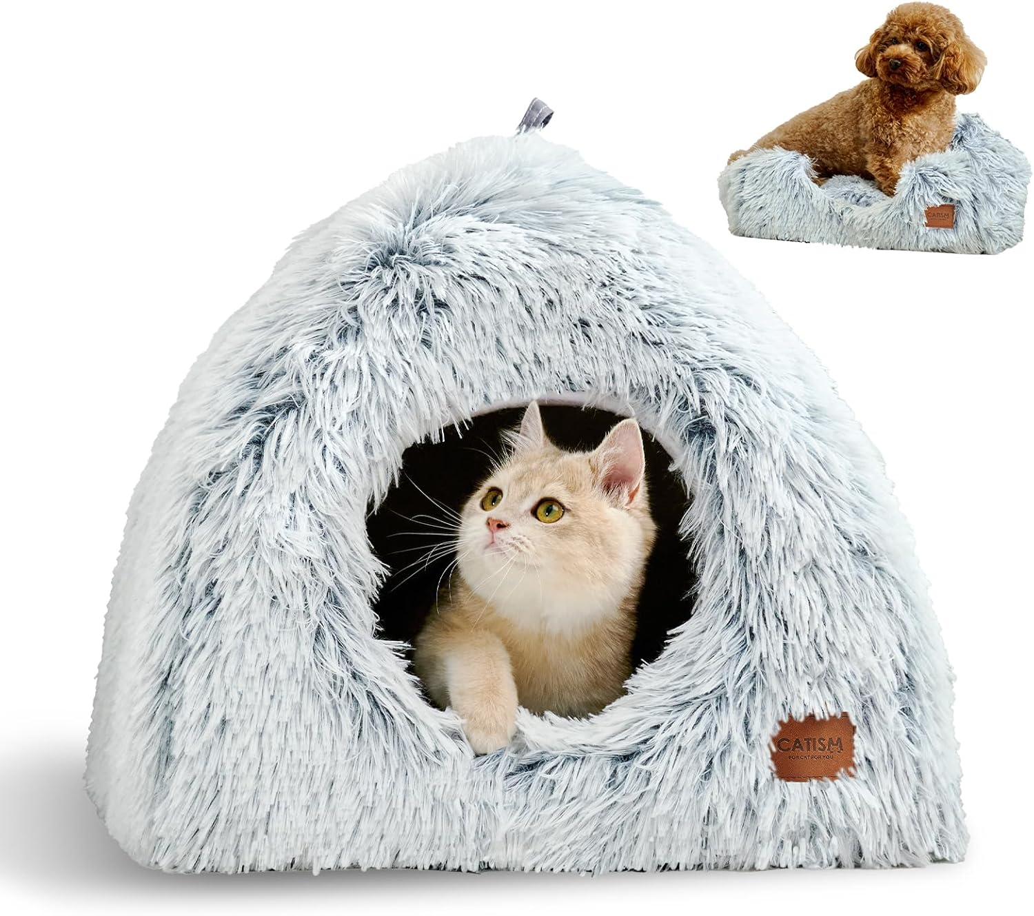 CATISM 2-in-1 Cat Cave Bed